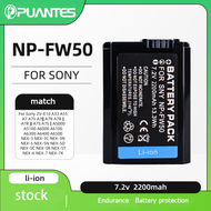 Puantes NP-FW50 Sony A7/A7II/A5000/A5100/A6000/A6300/A6500/NEX 3/5/7 Sony Camera Battery