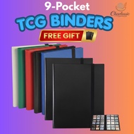 TCG binder card holder 4/9 Pocket Storage up to 360 Card Binder, tcg binder pokemon & one piece