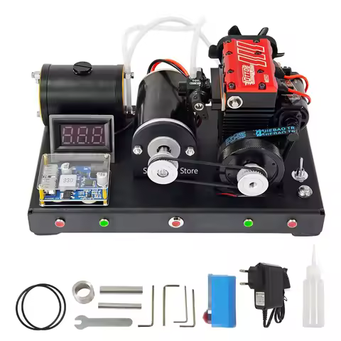 TOYAN FS L200AC Engine Model with Metal Starter Base Finished Product 7cc Inline Two Cylinders Four 