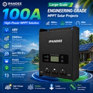 MPPT Solar Charge Controller Regulator 100A 60A 40A 30A Heavy Duty 12V 24V 36V 48V 250VDC-60VDC RS48