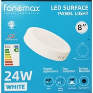 FONEMAX LED DOWNLIGHT 8'' 24WATT SURFACE ROUND