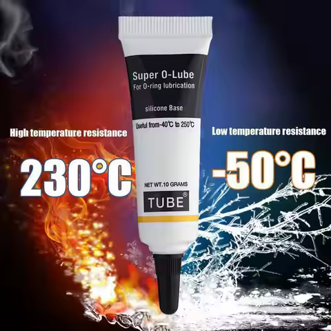 4/8PCS Silicone Grease Lubricant Home Improvement Hardware Waterproof Food Grade Super O-lube O Coff