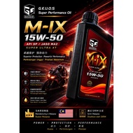 GEUOS M-IX 15W-50 1L – MOTORCYCLE ENGINE OIL