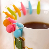 🍴 Table &amp; tableware🍴 5 PCS Snail Tea Bag Hanging Mug Cup Clip Tea Infuser