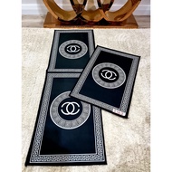 2 in 1 ANTI SLIP Geometric Series Kitchen/ Room Floor Mat