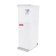 ASVEL - 38L(20L+18L) 兩層環保分類垃圾桶-Slim-白色 (6605-W)