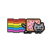 Nyan Cat Enamel Pin - Rainbow Cat With Pop-Tart Meme Pin - LGBT Pride Kawaii Cat Pin for Jackets, Ba