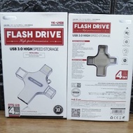 YK OTG 4 IN 1 U108 32GB / 64GB