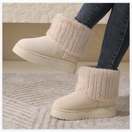 ESKIMO WOMAN WINTER THERMAL SUEDE BOOTS