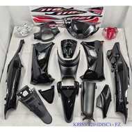 MODENAS KRISS120 COVER SET ASSY KRISS 120 BODY COVER SHOOT SUIT SHOT COVERSET FULL SET LAMPU STICKER