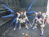 簡易製作 RG 1/144 攻擊自由+自由(無機翼)