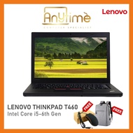 Lenovo T460 CORE I5 6TH GEN 8GBRAM 120GB/240GB SSD (Refurbished) I5 LAPTOP FOR STUDY WORK MEETING