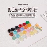 Emerald Abacus Beads Loose Beads Wholesale Handmade diy Bracelet Large Hole Stone Abacus Beads Turqu