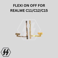 TOMBOL Flexible Power Button Realme C11/C12/C15 Flexible Cable On Off Button Switch
