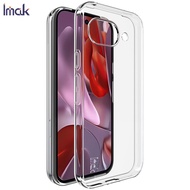 for Pixel 9a Case IMAK UX-5 Series Clear Elastic Soft Cover for Google Pixel 9a