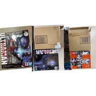 一套3盒 已開  bemlar(日)  ace(日)  進次郎(行)  shf 超人 ultraman the animation ultra act ace suit bemlar