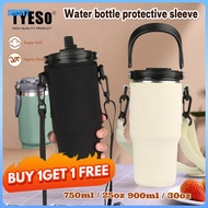 【BUY 1 GET 1】Tyeso Tumbler Holder Insulated Water Bag Sleeve with Handle Tumbler Bag Fits For 750ml/