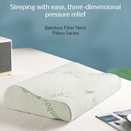 Memory Foam Neck Pillow Sleep Aid High/Low Wave Pillow Space Memory Foam Cervical Pillow