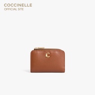 COCCINELLE กระเป๋าสตางค์ผู้หญิง รุ่น C-ME WALLET 11D121 สี COGNAC