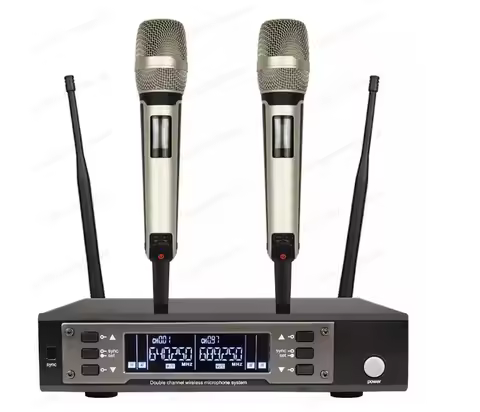 SKM9000 professional one-to-two U-segment FM collar clip head-mounted wireless microphone performanc