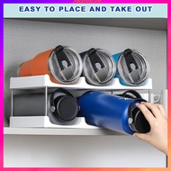 [Predolo2] Water Bottle Storage Cup Drying Rack Stand for RV under Sink Closet Sodas