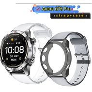 Aolon GT6 Pro case Screen protector Aolon GT6 Pro strap Soft TPU transparent strap Aolon GT6 Pro Sma