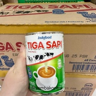 Tiga Sapi Susu Kental Manis 490g isi 48 Kaleng DUS / Tiga Sapi SKM 490g Dus / Susu 3 Sapi 490g isi 4