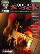 26097.Modern Rock ─ Boss Eband Guitar Play-Along / Includes USB Flash Drive