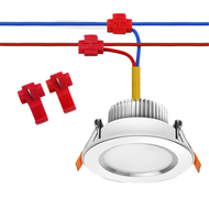 10pcs 0.5-1.5mm wire quick break free terminal block Red connector wire connector splitter clamp