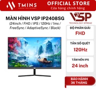 VSP IP2408SG Monitor (24inch / FHD / IPS / 120Hz / 1ms / FreeSync / AdaptiveSync / Black) monitor pc
