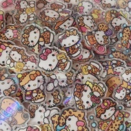 3pcs / 10pcs 4cm HK Leopard Cartoon Acrylic DIY for Keychain or other DIY Material Supply | 🌸READY S