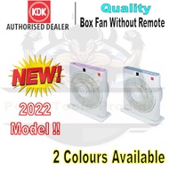 KDK ST30H BOX FAN WITH WITHOUT REMOTE CONTROL