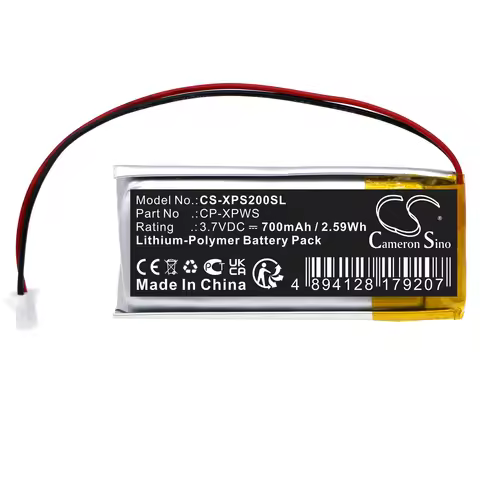 CS-XPS200SL 3.7V 700mAh Battery CP-XPWS for XP Deus WS1, WS2, WS3, WS4, WS5, MI-4 Pinpointers, MI-6 
