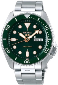 นาฬิกาข้อมือผู้ชาย SEIKO 5 Sports Automatic รุ่น SRPD51K สีน้ำเงิน SRPD53K สีน้ำเงิน ขอบPEPSI SRPD55K สีดำเงิน SRPD59K สีส้ม SRPD61K สีเขียว SRPD65K สีดำ SRPD57K สีดำทอง