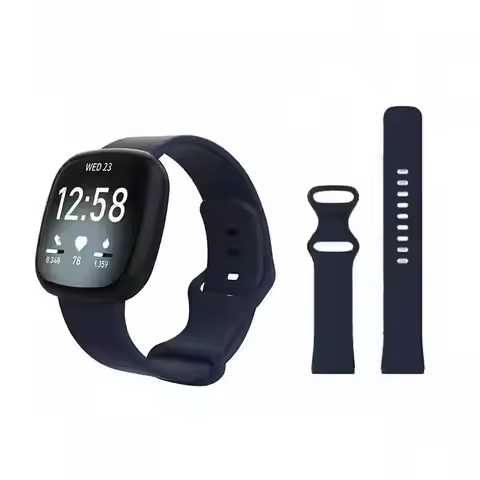 Silicone Watch Bands For Fitbit Versa 3 strap smartwatch Correa sport soft silicone Bracelet For Fit