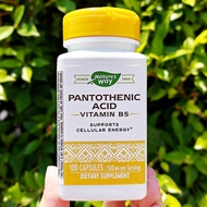 Vitamin B5 500 mg 100 Capsules (Natures Way®)