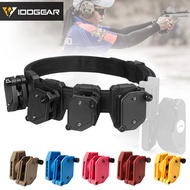 IDOGEAR IPSC USPSA IDPA Belt Set Special Competition Tactical Waist Belt with 4 Pcs IPSC FMA IPSC Mu