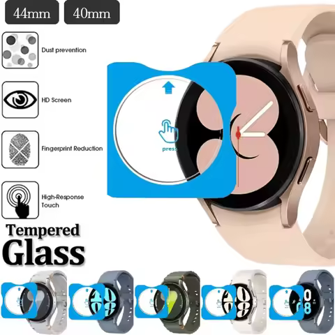 Tempered Glass Film For Samsung Galaxy Watch6/4 Classic 42/46mm 46/43mm Protective Screen For Watch 