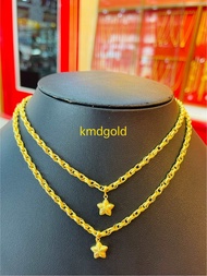 KMDGold สร้อยคอทอง1สลึง  ทองแท้พร้อมใบรับประกัน