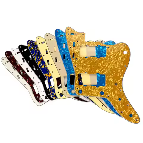 Pleroo Custom Guitar Accessories Pickguards Suit - For MIJ Japan Jazzmaster Style Guitar Pickguard S