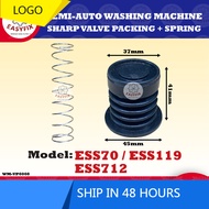 ESS70 / ESS119 / ESS712 VALVE PACKING + SPRING SEMI-AUTO SHARP WASHING MACHINE DRAIN VALVE