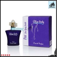[Ready Stock] RASASI BLUE LADY EAU DE PARFUM 1.3FL.OZ. WITH 1.6FL.OZ. DEODORANT WOMEN PERFUME