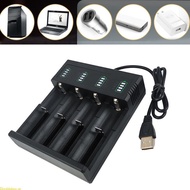 Doublebuy Travel Friendly USB 18650  Charger For 21700 26700 14500 18500 Batteries