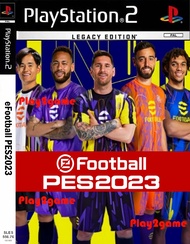 แผ่นเกมส์ eFOOTBALL PES 2023  v.2 ฮาแลนด์,นูเญซ,เลวานดอฟสกี้ ย้ายแล้ว #ภาษาอังกฤษ# PS2 Playstation 2