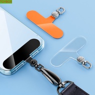 TOYBOX Phone Lanyard Gasket, 360° Rotatable Hanging Cord Metal Phone Patch, Durable Ultra Thin Snap 
