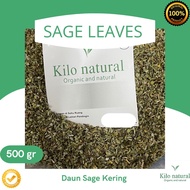 Sage Leaves 500gr / Sage cut small / Chopped Leaves Sage Dry 500gr
