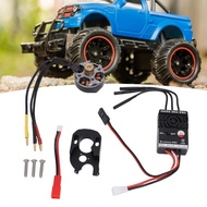 Brushless Outrunner Motor ESC Combo Fit for Axial SCX24 1/24 RC Crawler Kit 30A with Mount