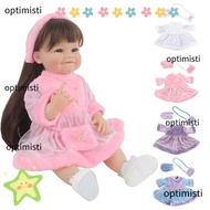 OPTIMISTI Doll Clothes, 22inch/55cm Doll Accessories Doll Pleuche Dress Set, Creative Gift Photo Pro