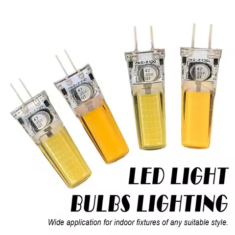 Dimmable LED COB 10W GY6.35 G4 AC / DC 12V LED GY6.35 COB 2508 Dimming LED Corn Lighting g6.35 Cryst