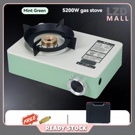 5200W/6500W 2IN1 OUTDOOR GAS STOVE PORTABLE WINDPROOF CAMPING STOVE MINI CASSETTE STOVE HOUSEHOLD GA